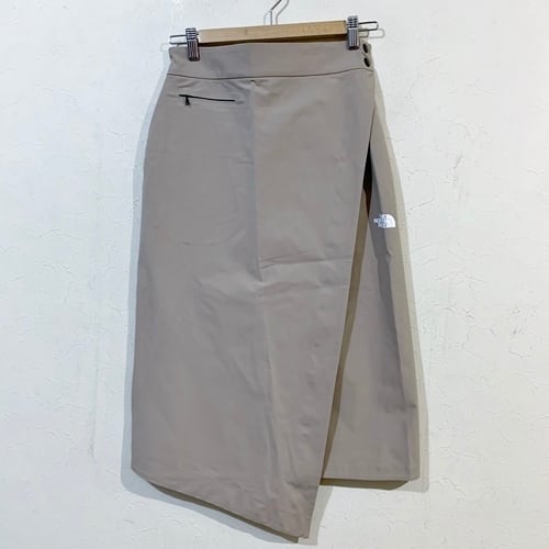 HYKE THE NORTH FACE ハイク ザノースフェイス Tec Wrap Skirt NBW491HY スカート M  ベージュ【代官山k12】 | ブランド古着Brooch powered by BASE