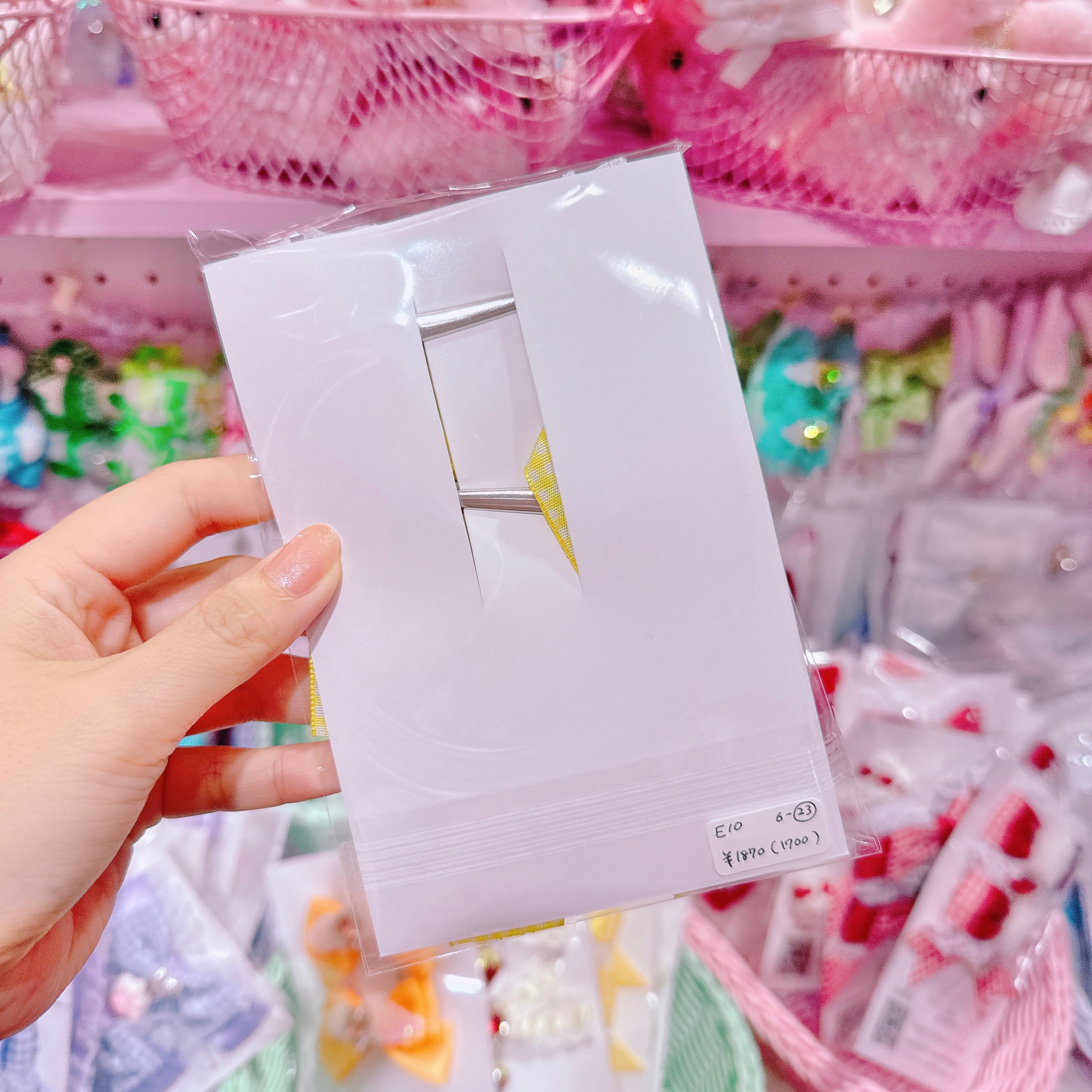 【E10】6-23ツインヘアクリップ