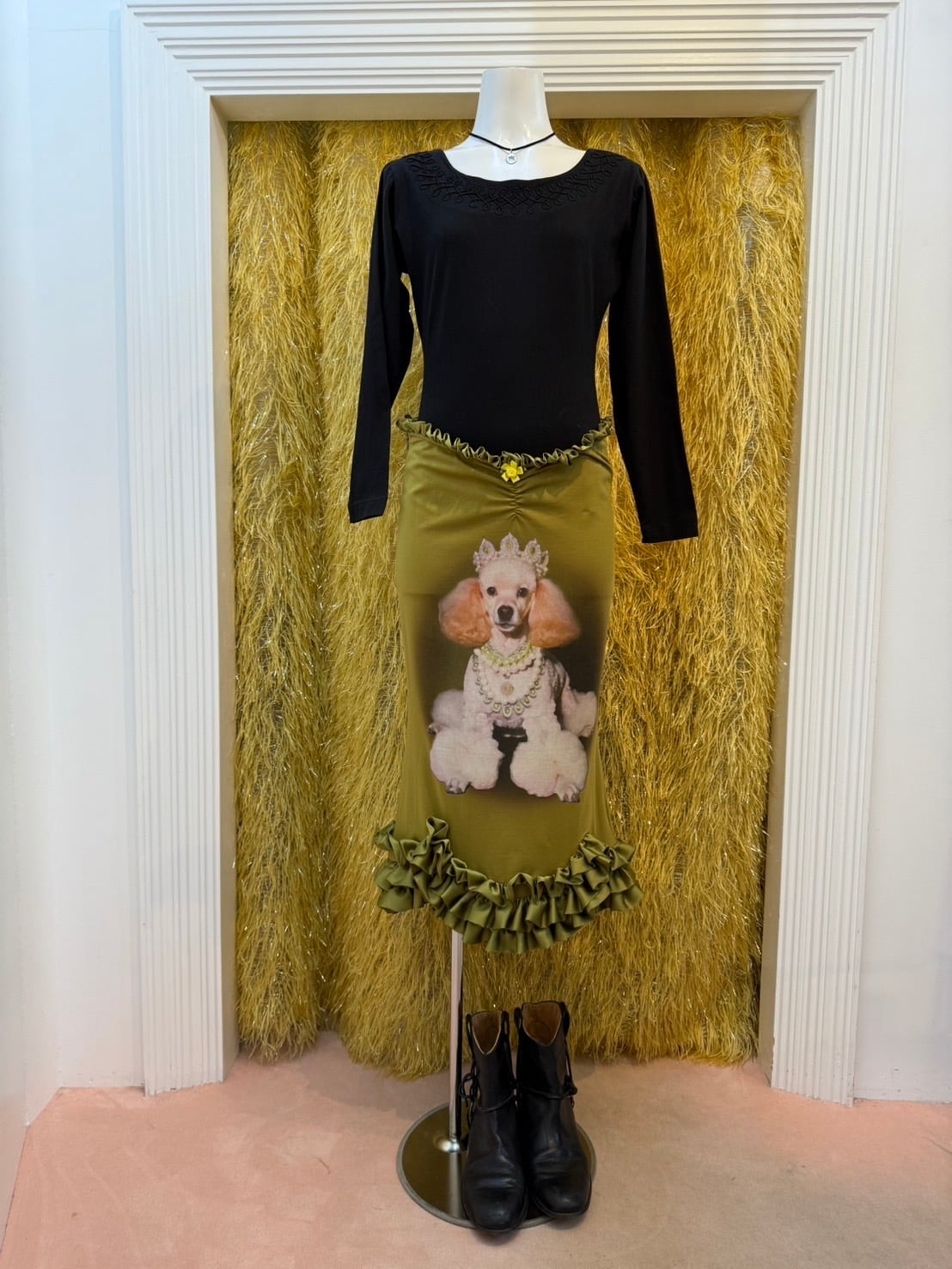 NODRESS gemstone poodle mermaid skirt