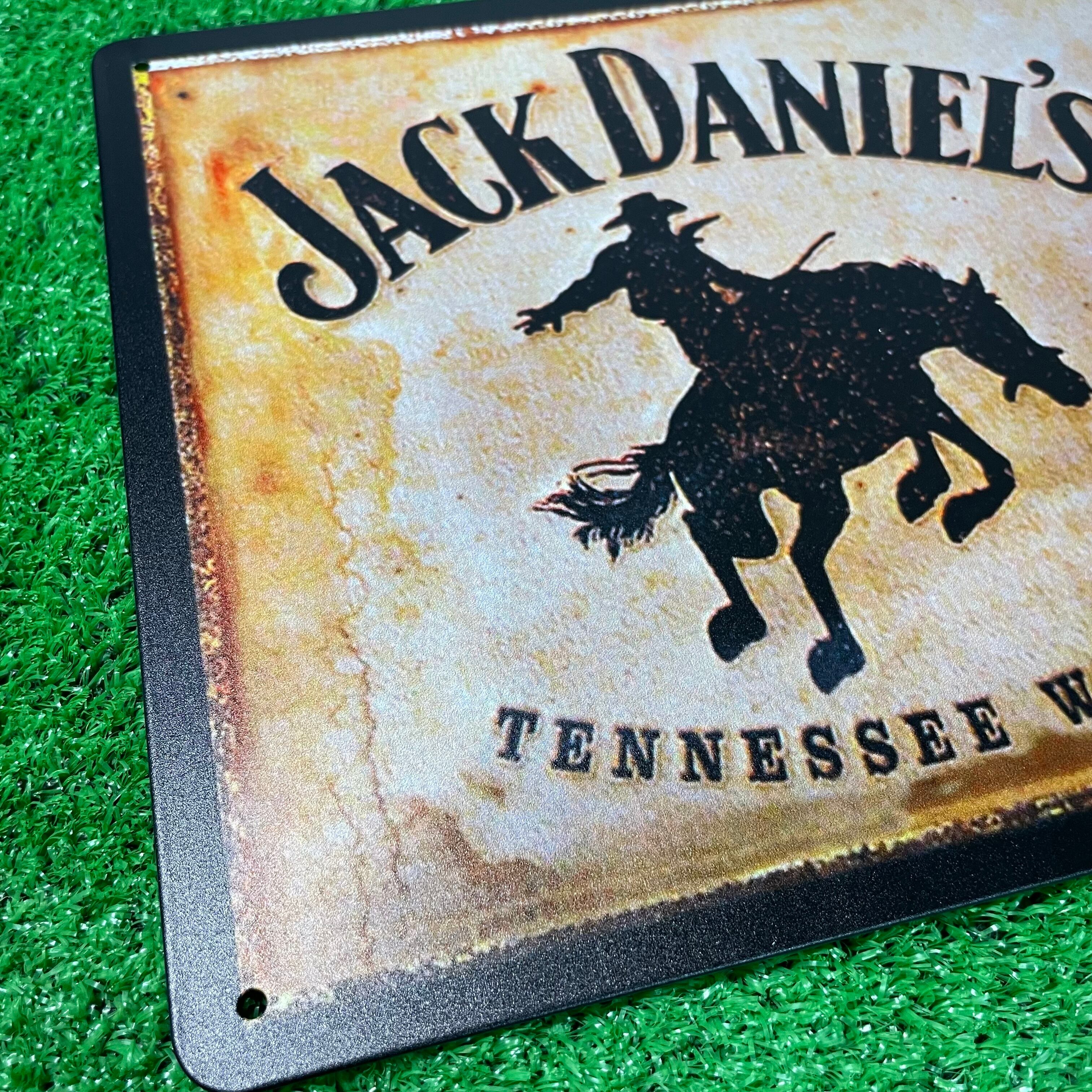 ジャックダニエル JACKDANIELS 《172》ブリキ 看板 レトロ風
