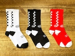 【再入荷/3色展開】CHECKER HIGH SOCKS