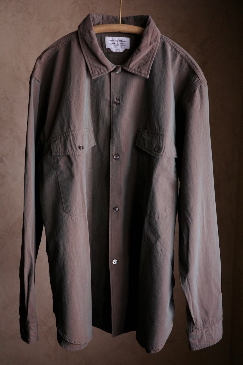 ENDS and MEANS / Work Shirts | iremono