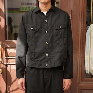 FOUNDOUR (ファウンダ) 26AW "REISSUE TWILL JACKET" -BLACK-