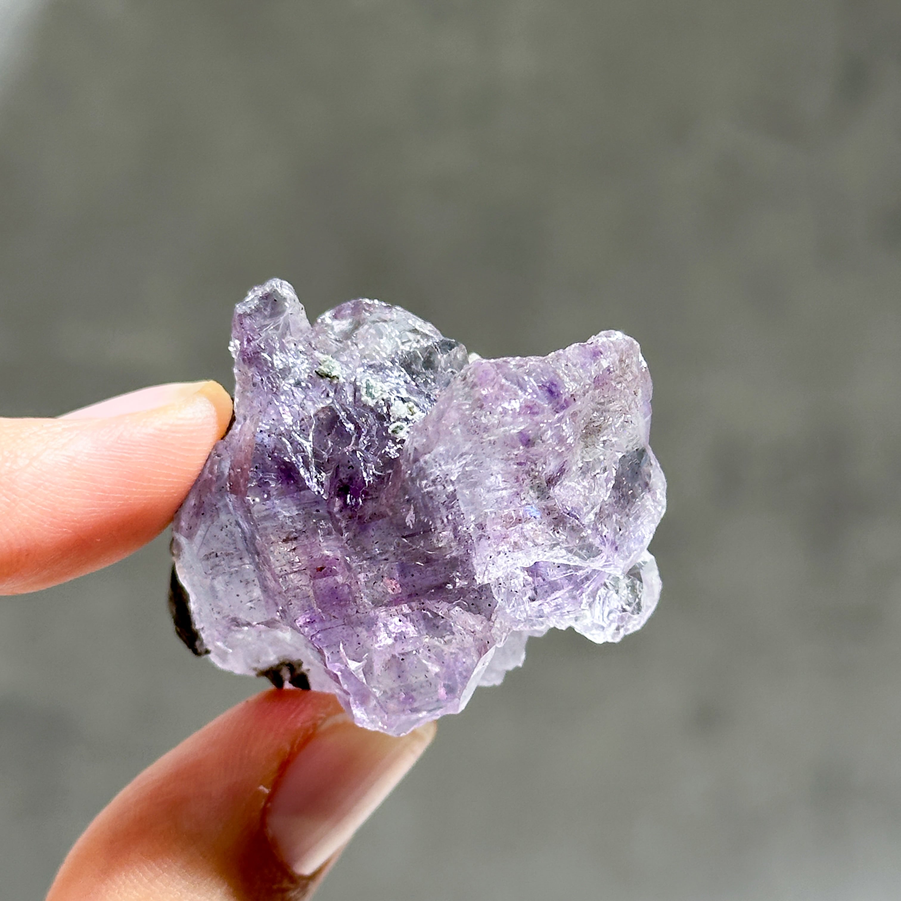 インド・カルール産アメジスト クラスター 43◇ Amethyst ◇天然石