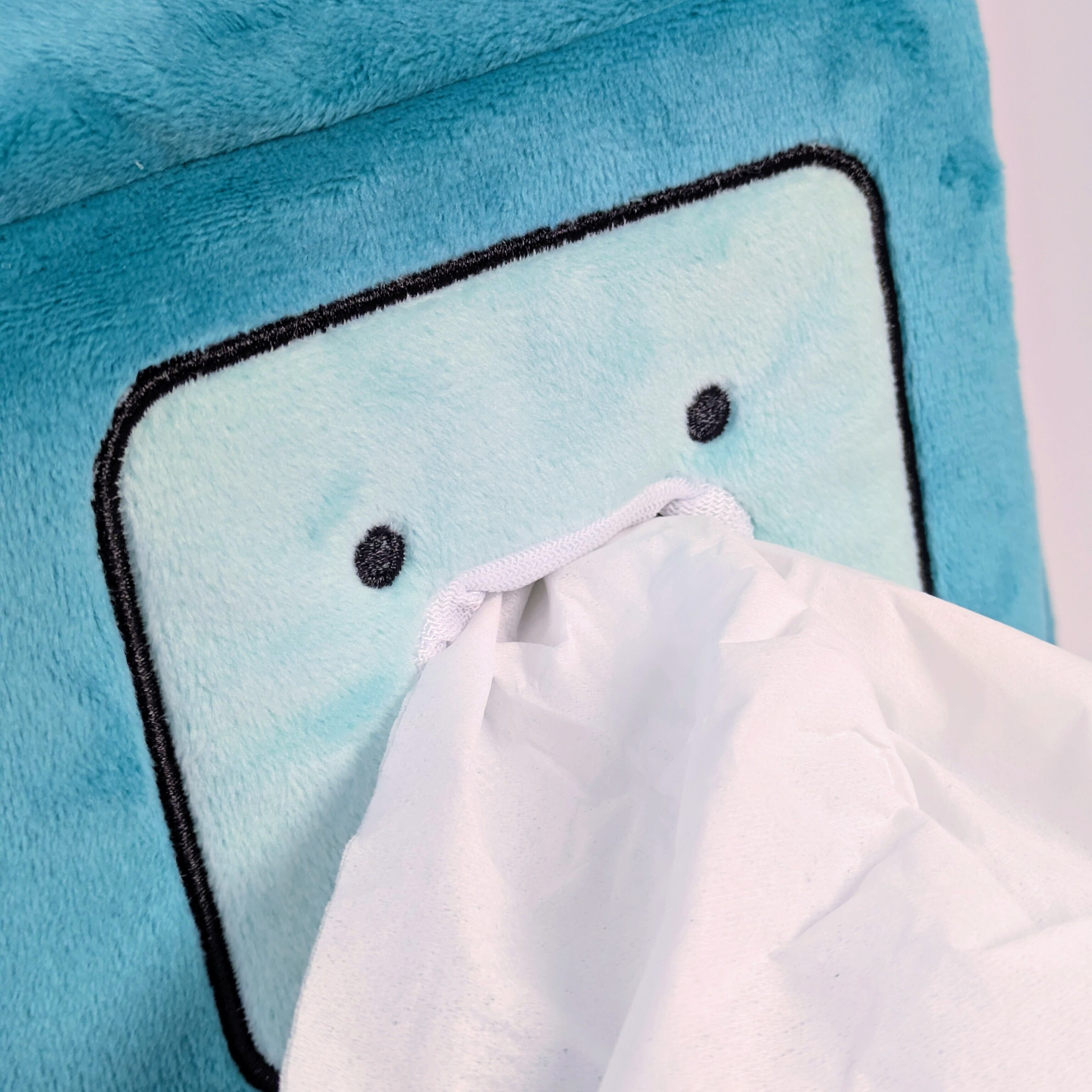 【 Adventure Time ( アドベンチャータイム ) 】 BMO ( ビーモ ) / ふかふかティッシュカバー やや小さめ♡ 〚アメリカン雑貨 アメトイ〛