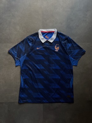 NIKE フランス代表 ゲームシャツ ユニフォーム ブルー 2XL