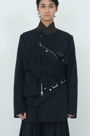 【26AW | MEN】Tamme タム / POLICE VEST BAG / ベスト  26A0369