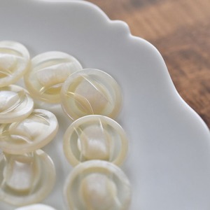 クリアカッティング×パールアイボリー 13㎜