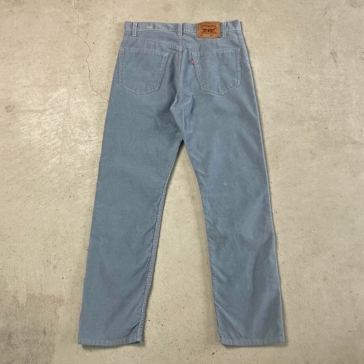 USA製 Levi's 505 コーデュロイパンツ W34 L30 80s Levi'sリーバイス 505 コーデュロイパンツ グレー w30 L30