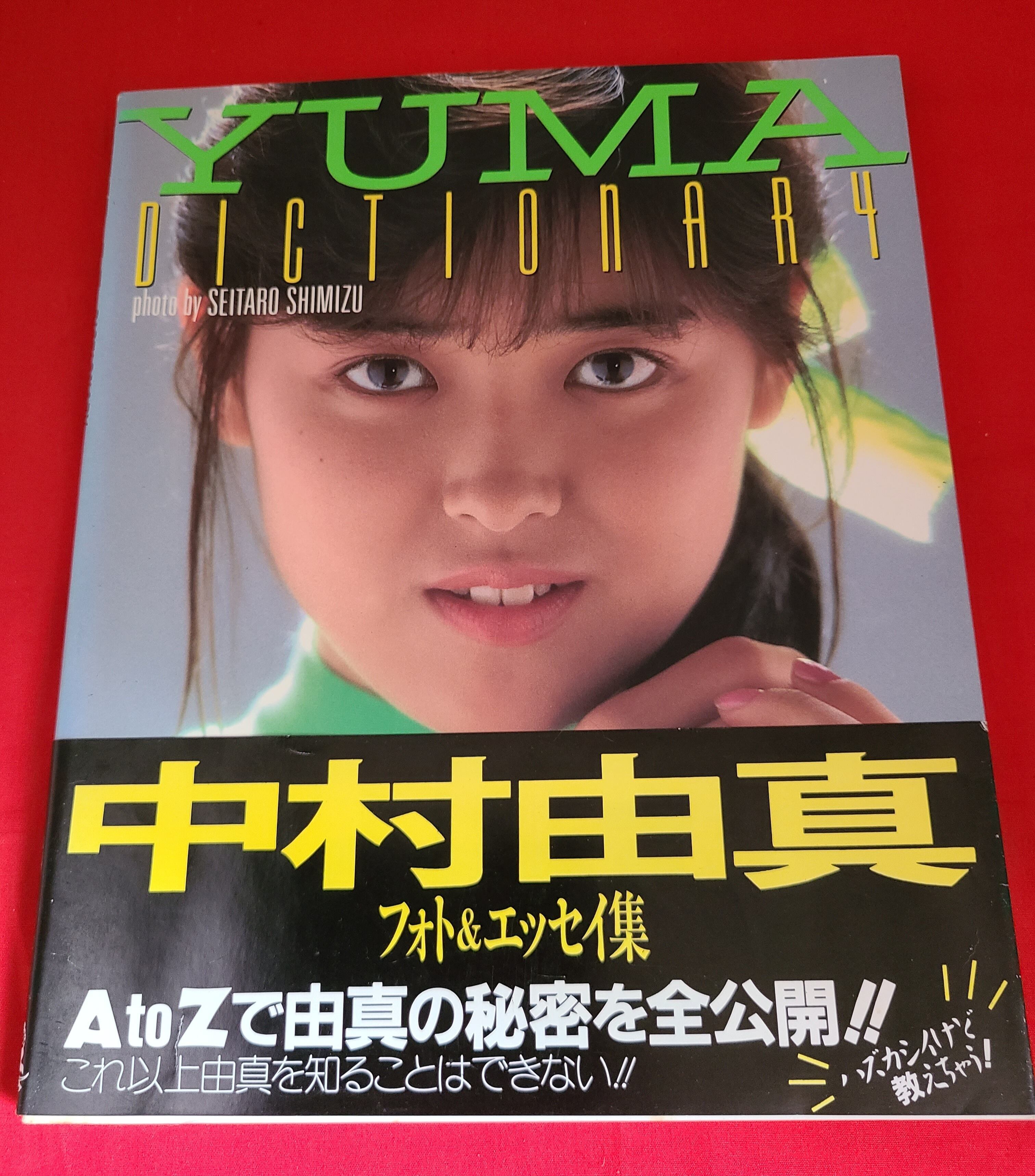稀少！当時物 昭和アイドル写真集 中村由真フォト&エッセイ集 ｢YUMA