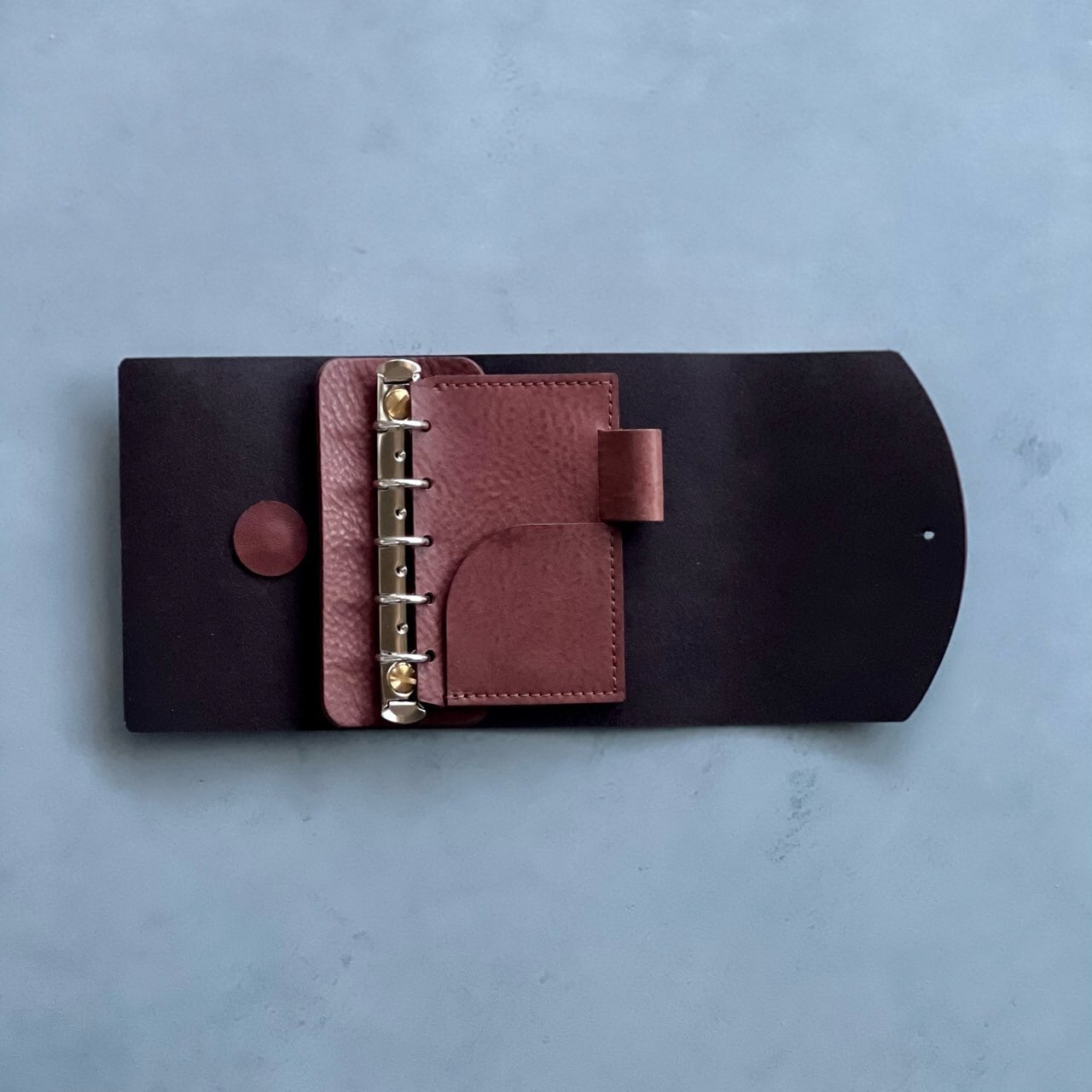 enko” Mini 5 Planner イタリアンレザーのマイクロ5 システム enko” Mini 5 Planner イタリアンレザーのマイクロ5 システム