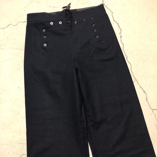 1940s US NAVY WOOL SAILOR PANT