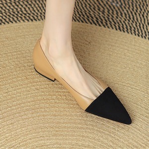 バイカラーパンプス