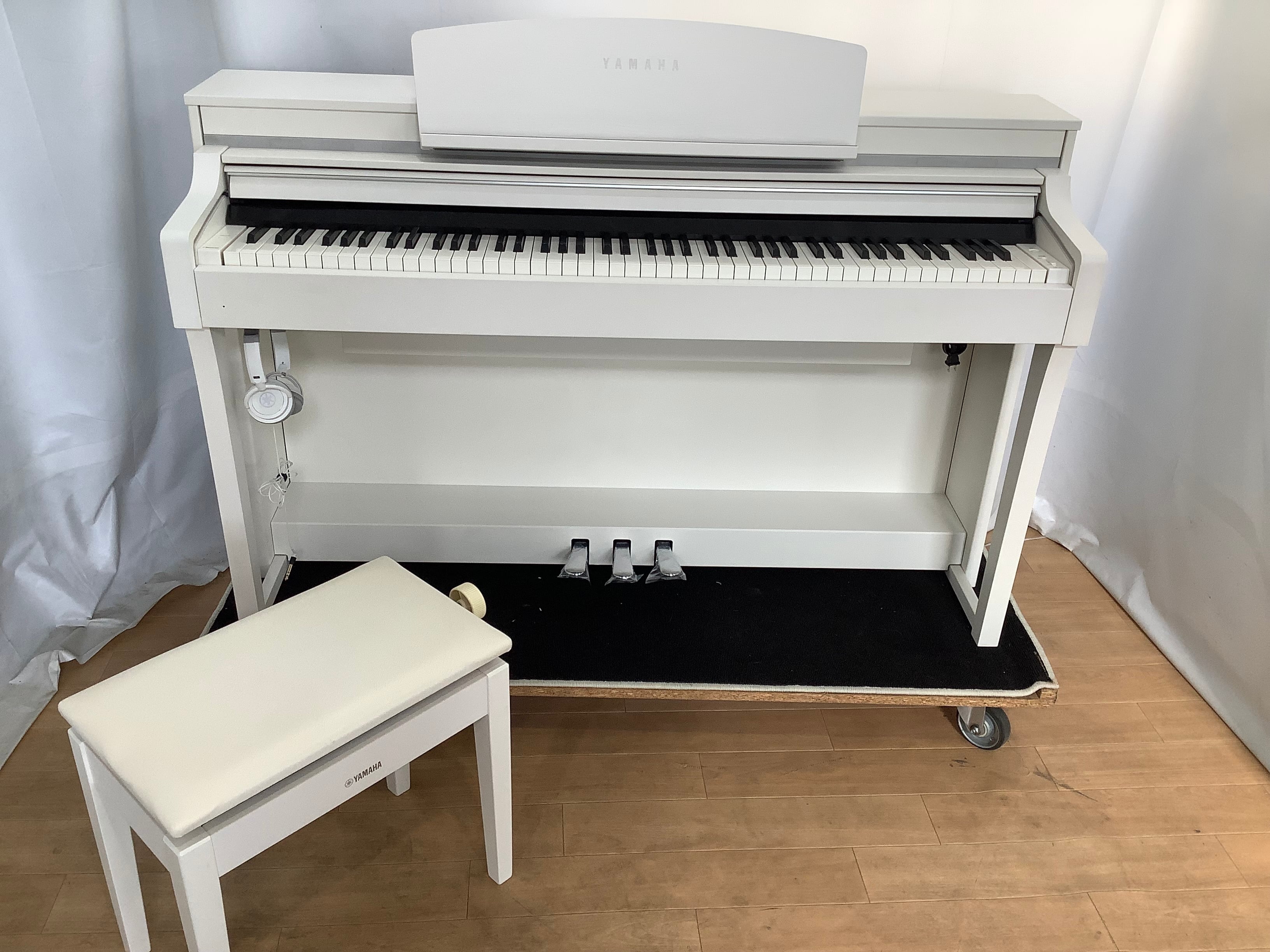 ★57675【電子ピアノ】YAMAHA CSP170WH 18年製