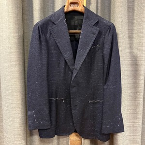 "未使用品" Alfonso Sirica NAVY JACKET