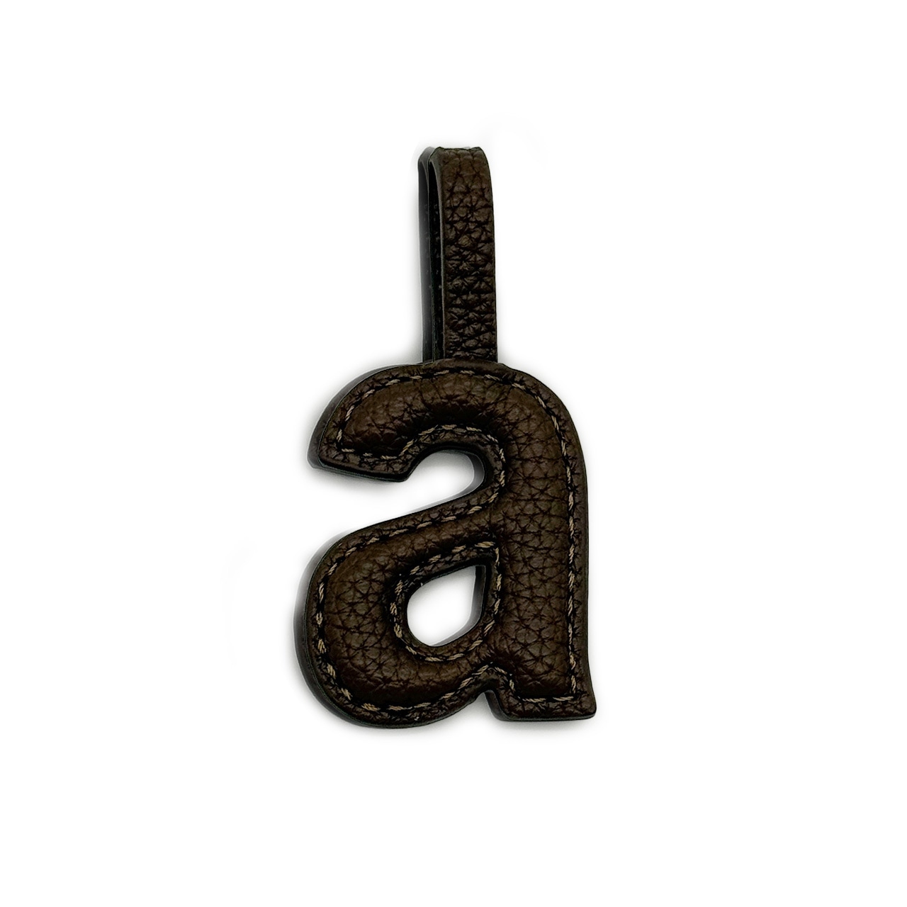 INITIAL CHARM Small (GREIGE)