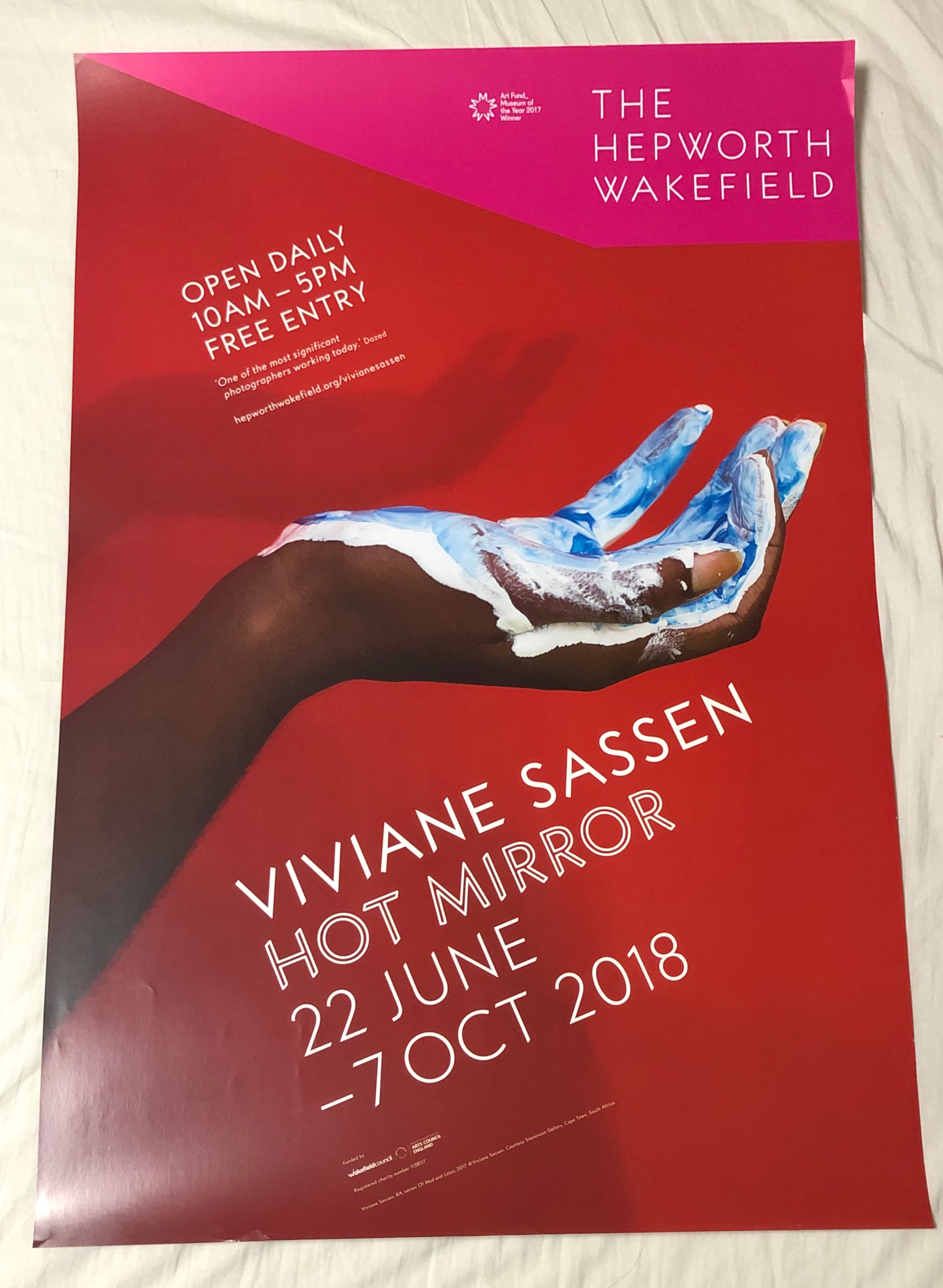 viviane sassen ヴィヴィアン・サッセン 2018年個展ポスター