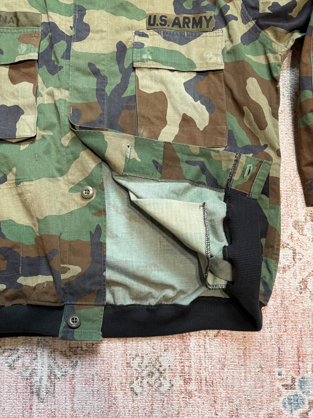 U.S.Army Military / Utility Jacket / REMAKE