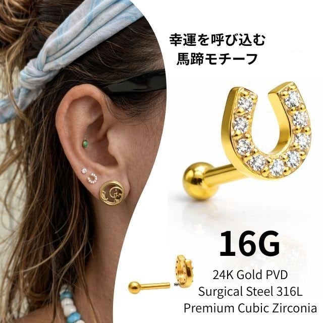 14G ANATOMETAL 限定商品/Limited Item ポラリスエンド HP ボディ
