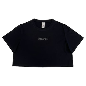 Cropped T-shirts 【Black】