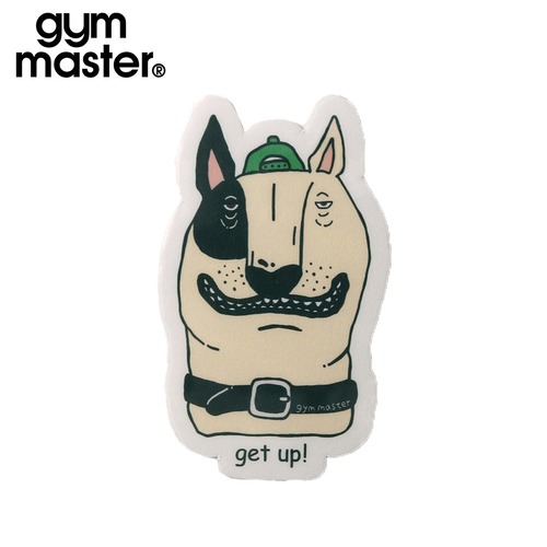 gym master ジムマスター アパレルステッカー 布用 洗濯OK アイロン不要 覆面レスラー 犬 カレー ゴリラ オリジナルカスタム G899790 Getup!