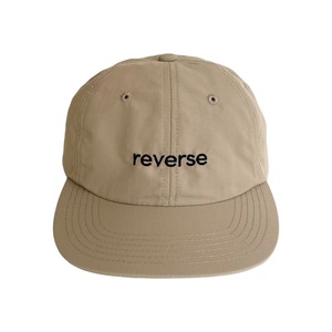 Reverse Original 6panel Nylon Cap - Khaki