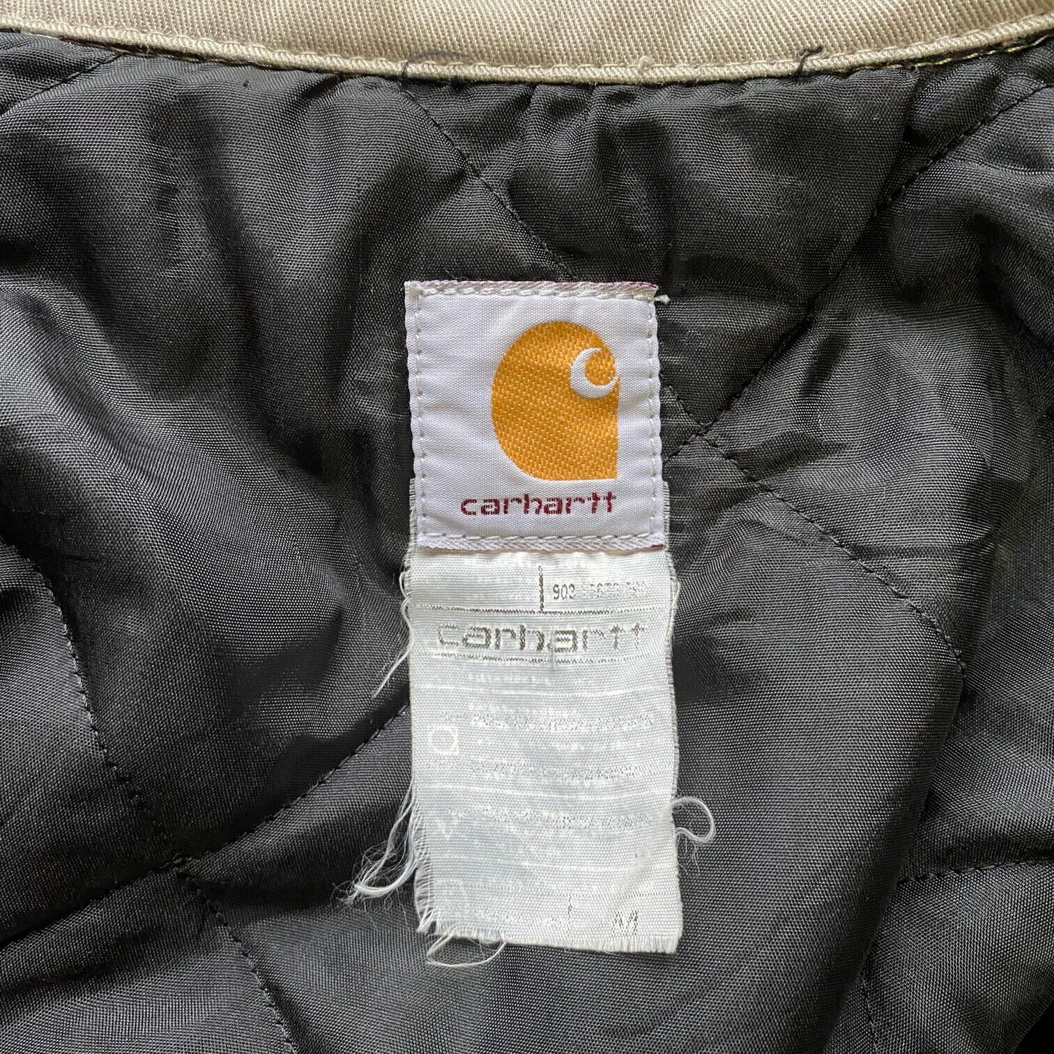 90年代 Carhartt カーハート ワンポイントロゴ刺? ワークジャケット