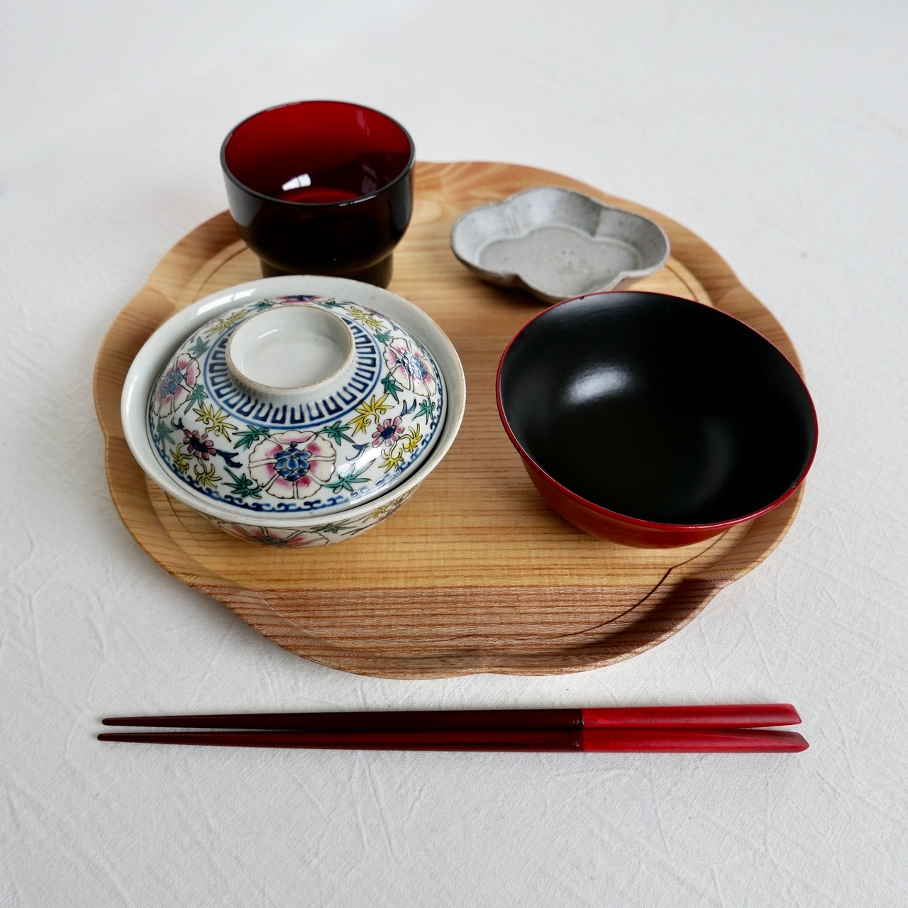 四十沢木材工芸 KITO 輪花盆(りんかぼん)・ 大【写真の商品をお届けします】LRNKA-3