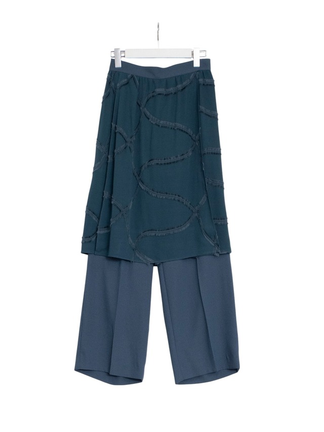 さざ波と凪のパンツ | P-33146_GREEN