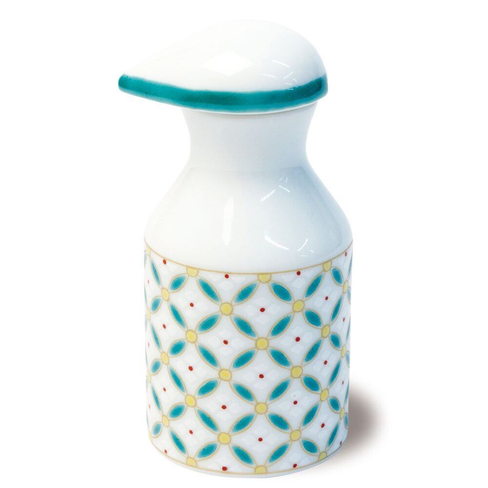 茶道具 乾山写 金彩 竹絵 水指 宮川香雲 共箱 茶会 京焼 棚 作家物