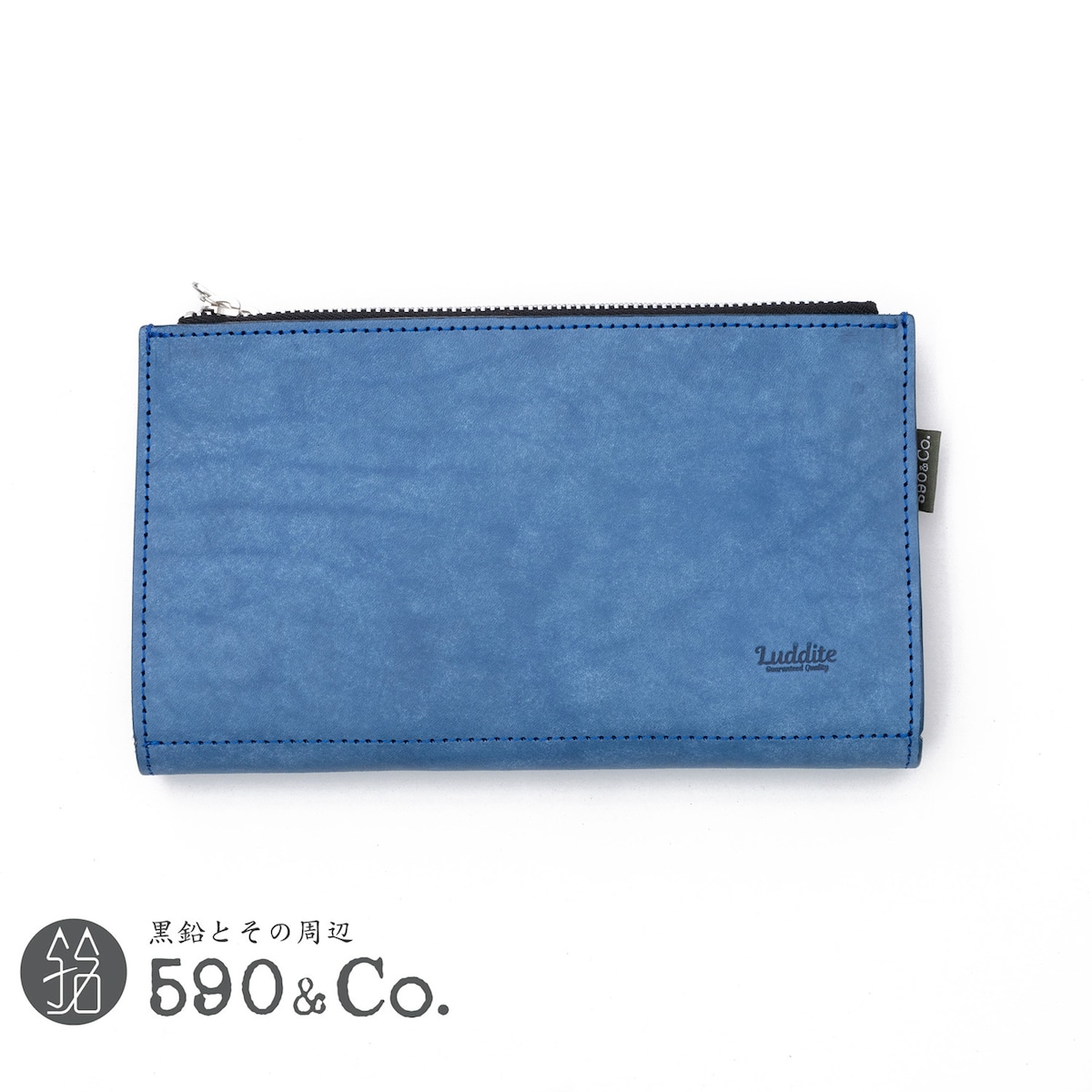 LUDDITE/ラダイト】 590&Co. 別注ラージ MAYAレザーベンディペンケース 