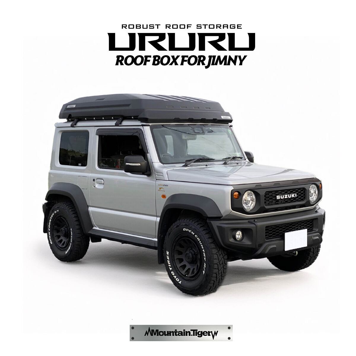 URURU】ジムニー専用ルーフボックス | TIGRAL