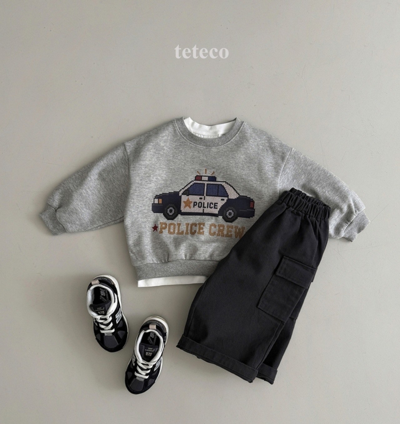 【取寄】teteco カーゴトレーニングパンツ｜秋服｜韓国子供服｜ 26/AT