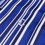 Callaway キャロウェイ ゴルフ ストライプ柄 ドライ メッシュ 半袖 ポロシャツ サイズ 3L /メンズ/ネイビーブルー系