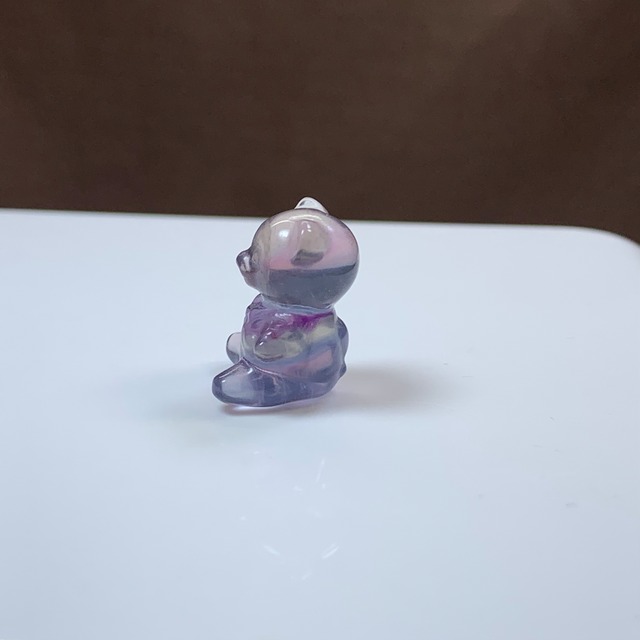 35.可愛いくまちゃん・フローライトくま