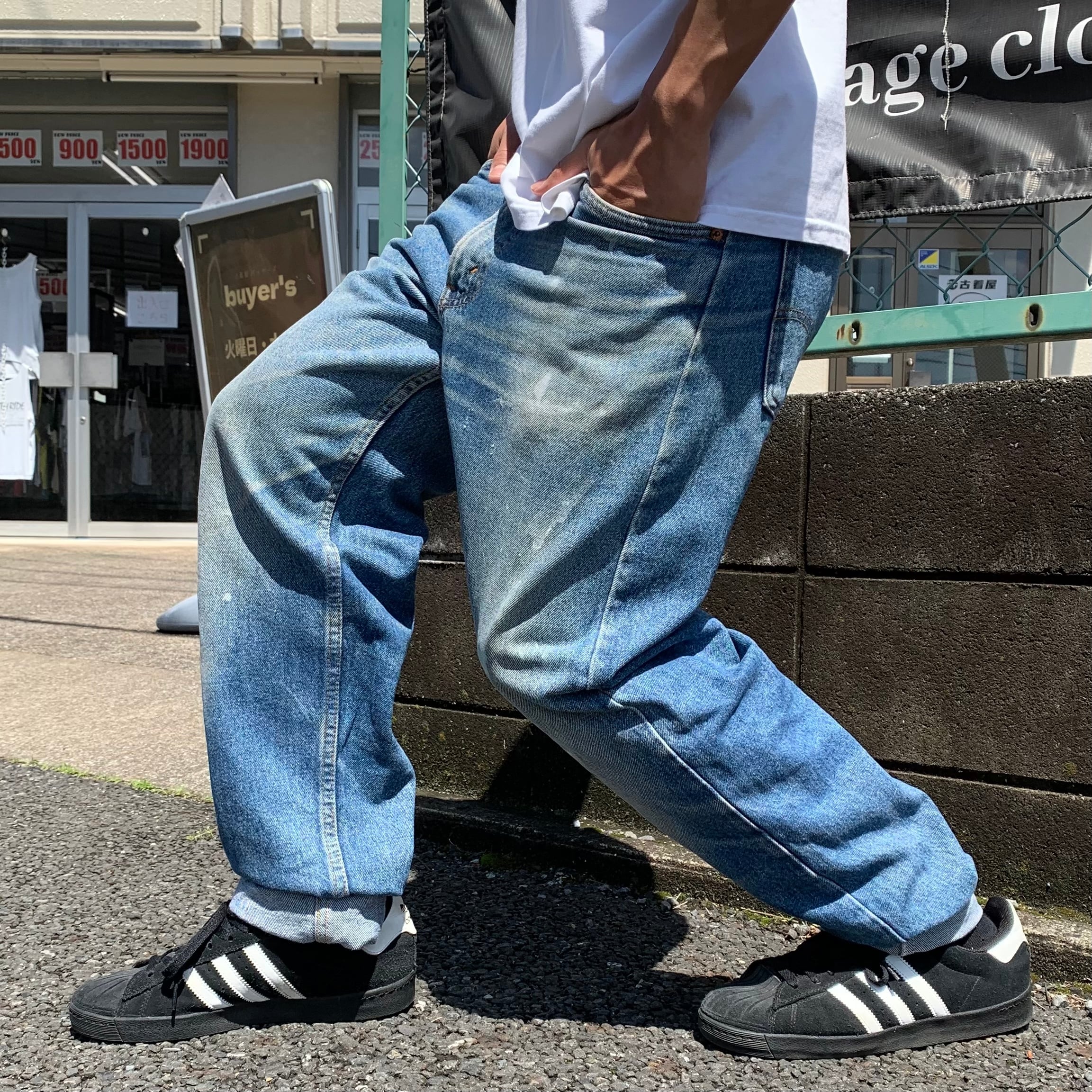 【ヴィンテージ】Levi's502アメカジデニムパンツ　W29usedBM3