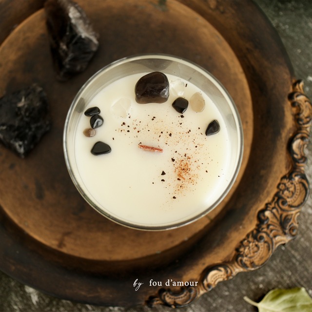 Coffee Break（Mサイズ）｜甘いミルクコーヒーの香り 木芯キャンドル