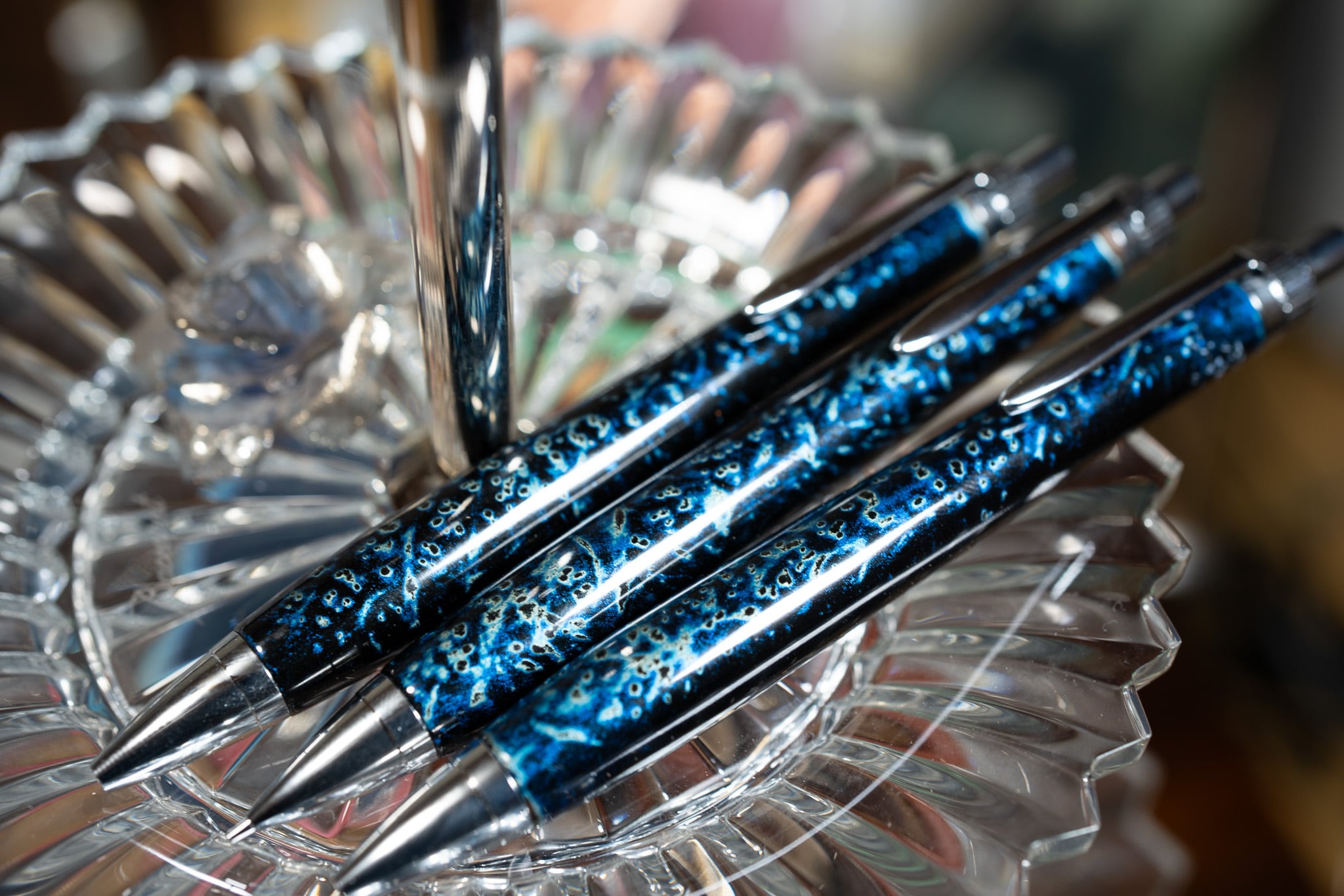 【曜変天目】レッドウッド瘤 浮造り 受注生産品