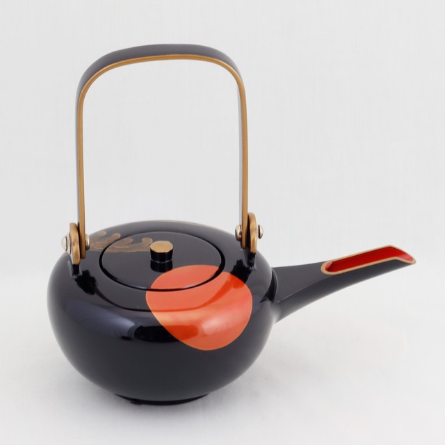 1951  輪島塗　屠蘇器／胴張形／日の出蒔絵