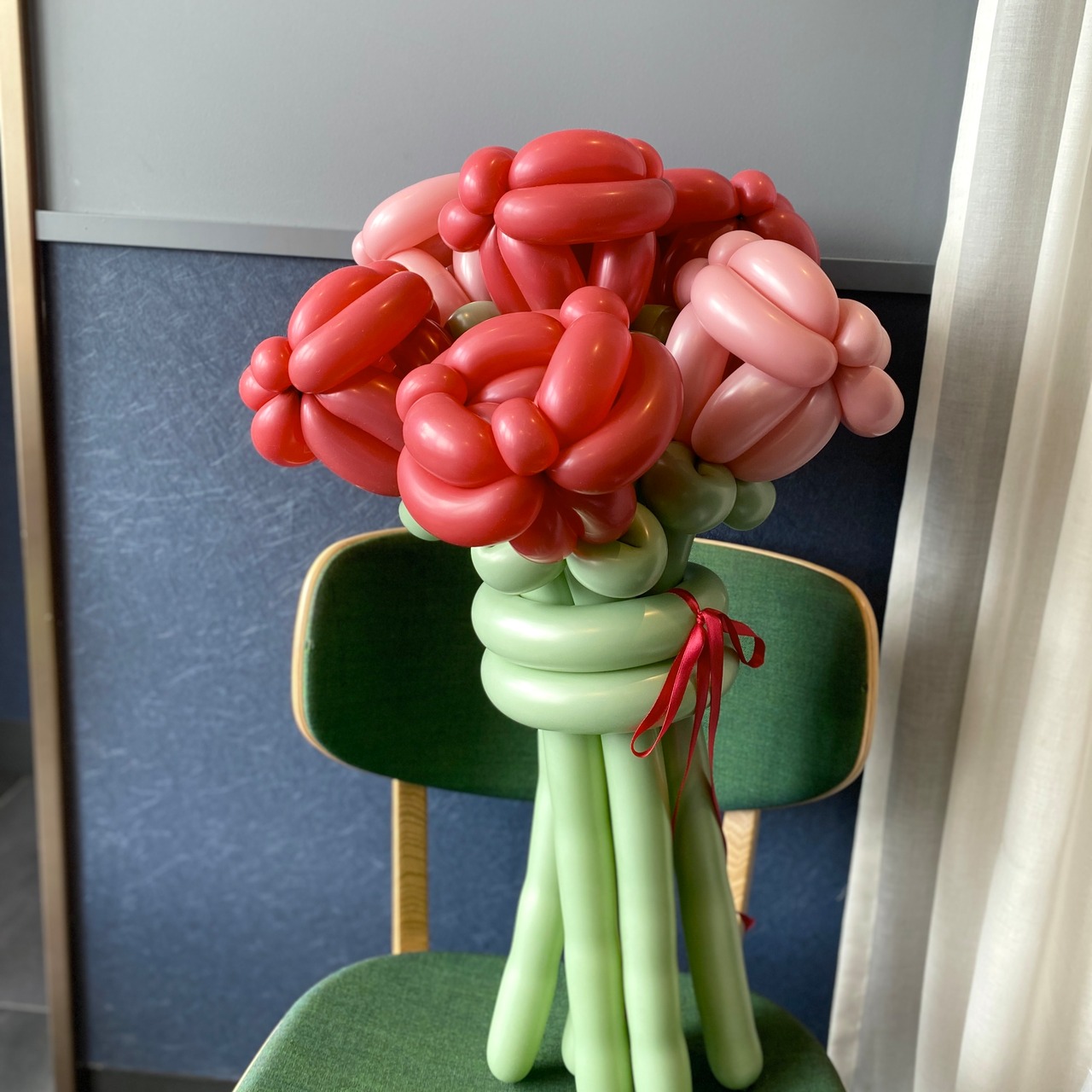 ローズ6本【❤︎紅色アンサンブル】