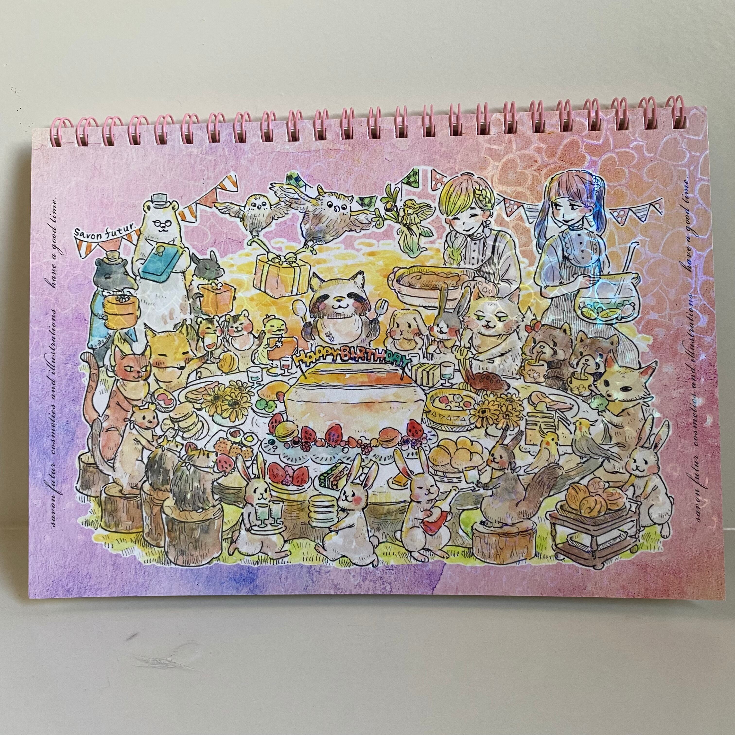 クロッキー帳  / ハッピーバースデー