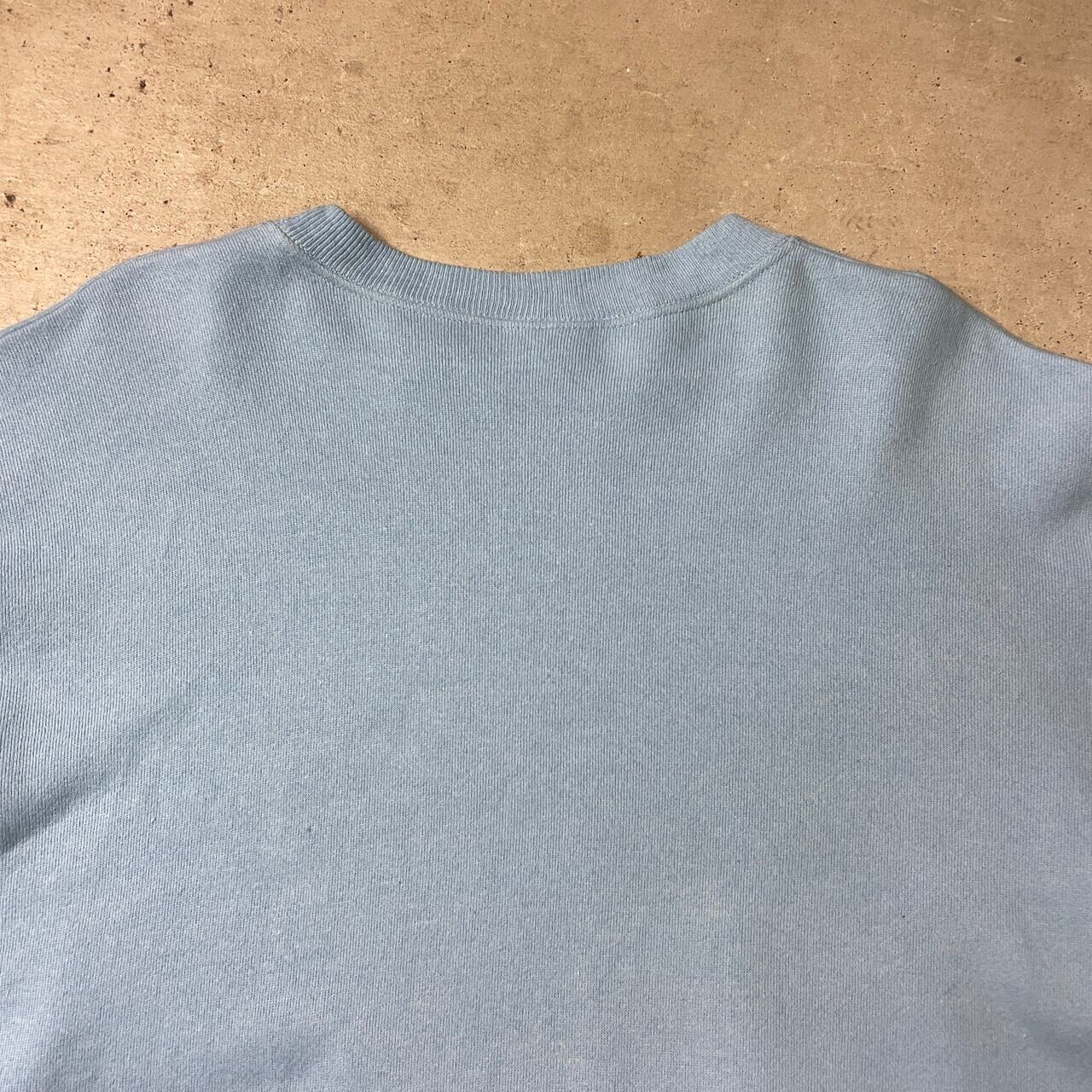 80年代 USA製 Hanes プリント スウェットシャツ 企業ロゴ メンズXL