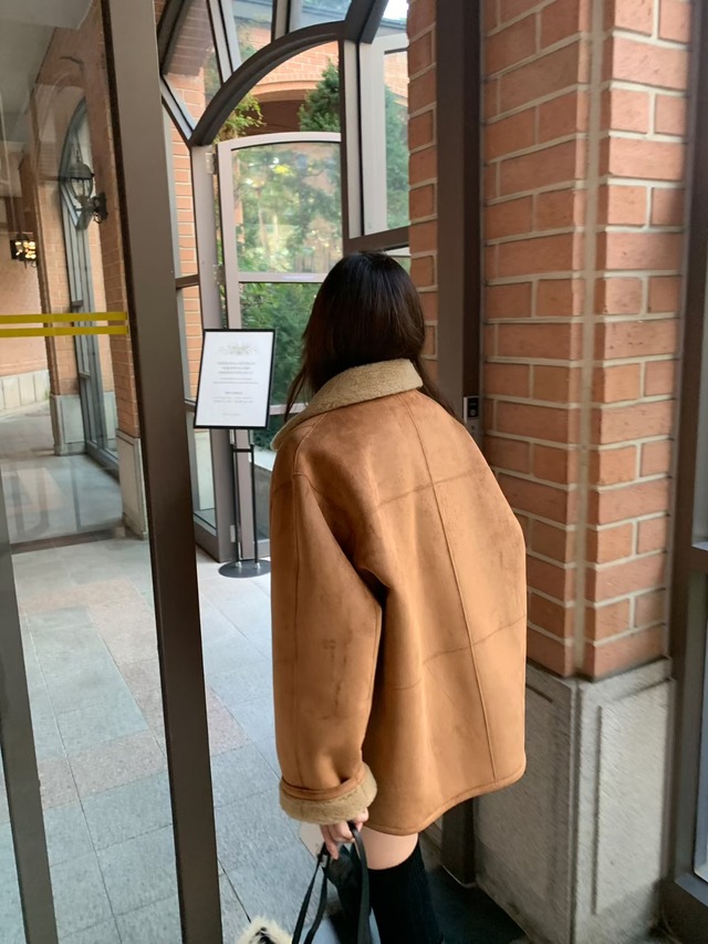 (予約) mellounge / Reversible half river mustang 2color