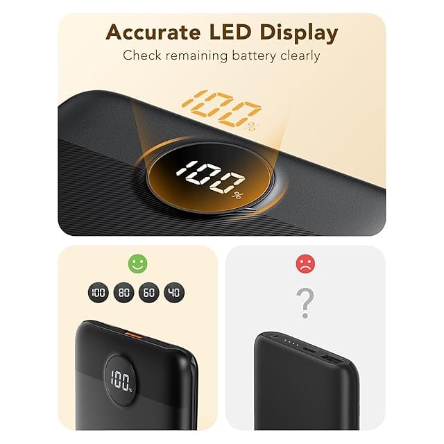 モバイルバッテリー 軽量 小型 【2025業界初登場&22.5W急速充電