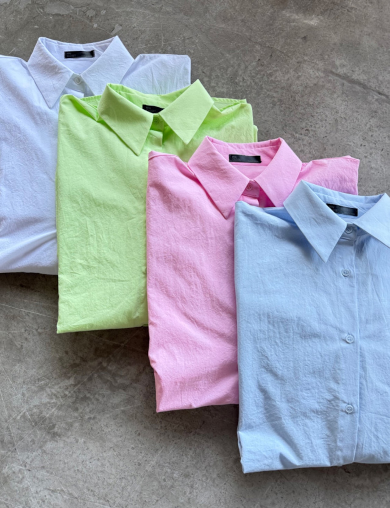 【新作5％OFF・3日間】Honey Spring Shirts_4colors