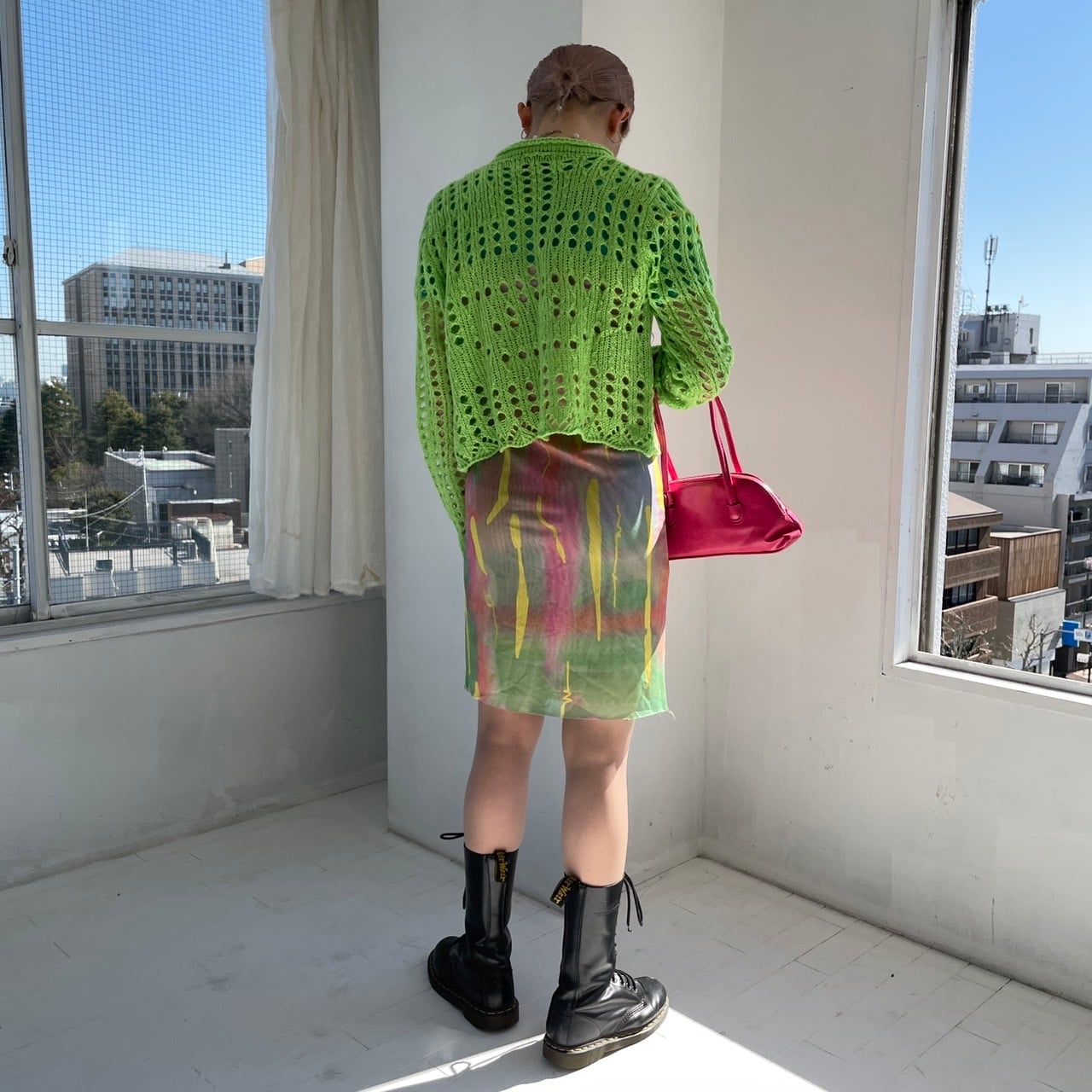 編みニットカラーカーディガン_LN0987 | lanan(ラナン)