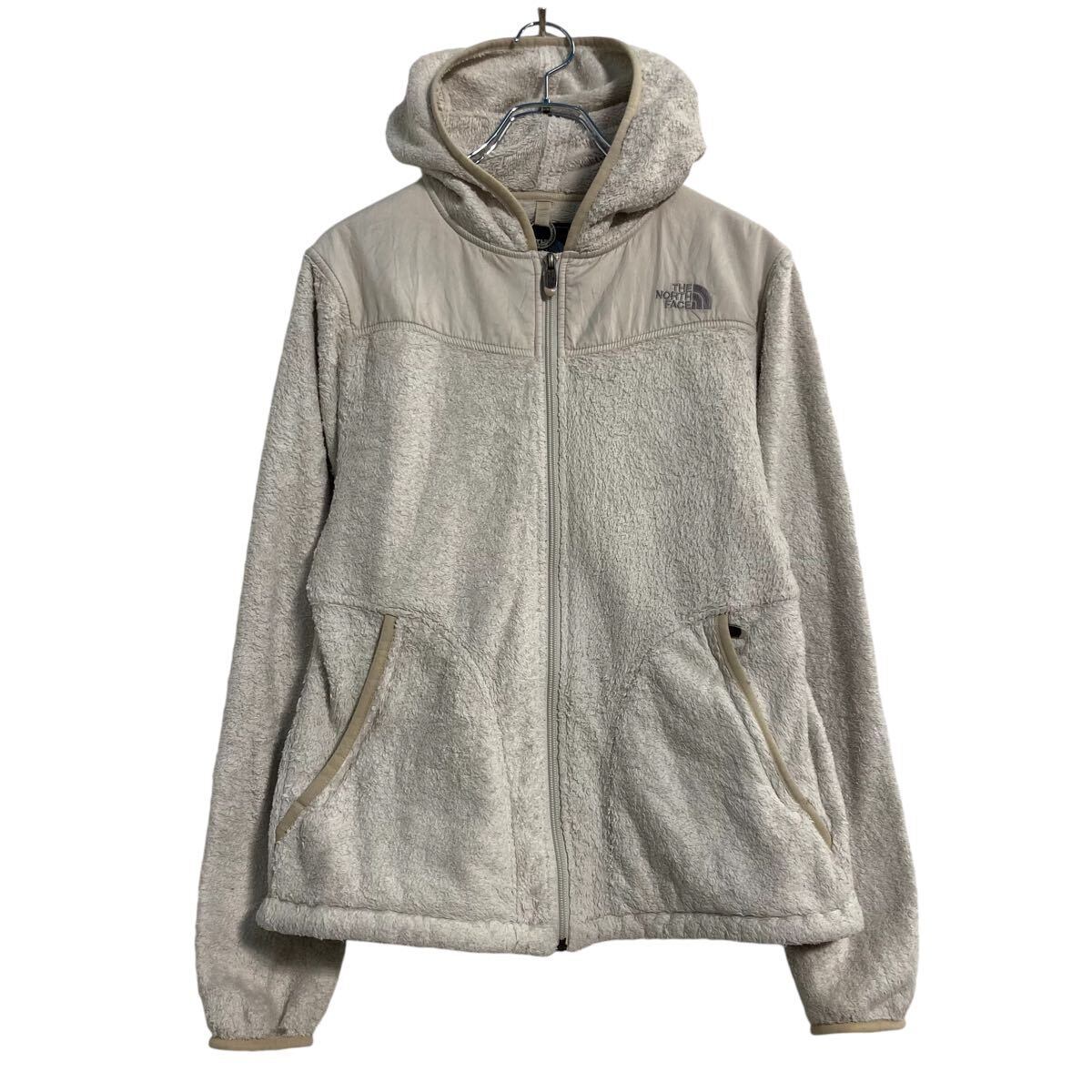 THE NORTH FACE フリース ジャケット レディース M ホワイト ノース 
