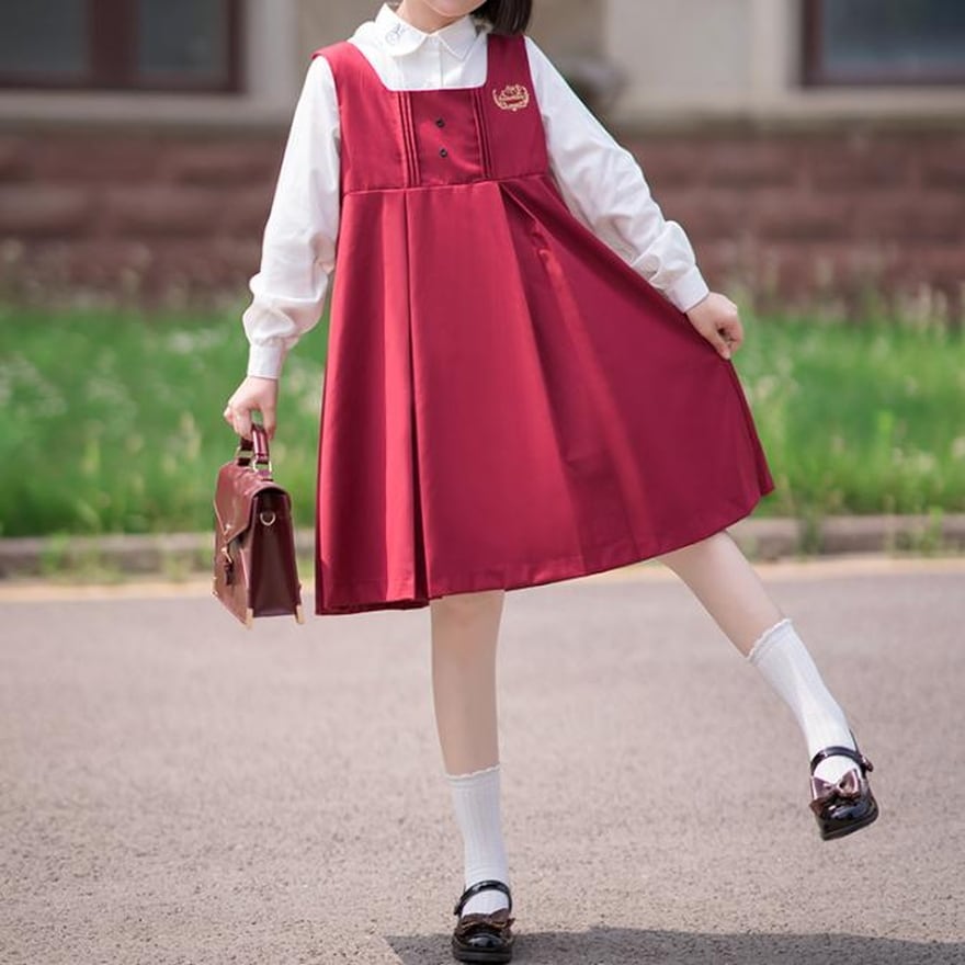 SEASONZ ソフトロリータ セットアップ 上下セット 制服 JK かわいい