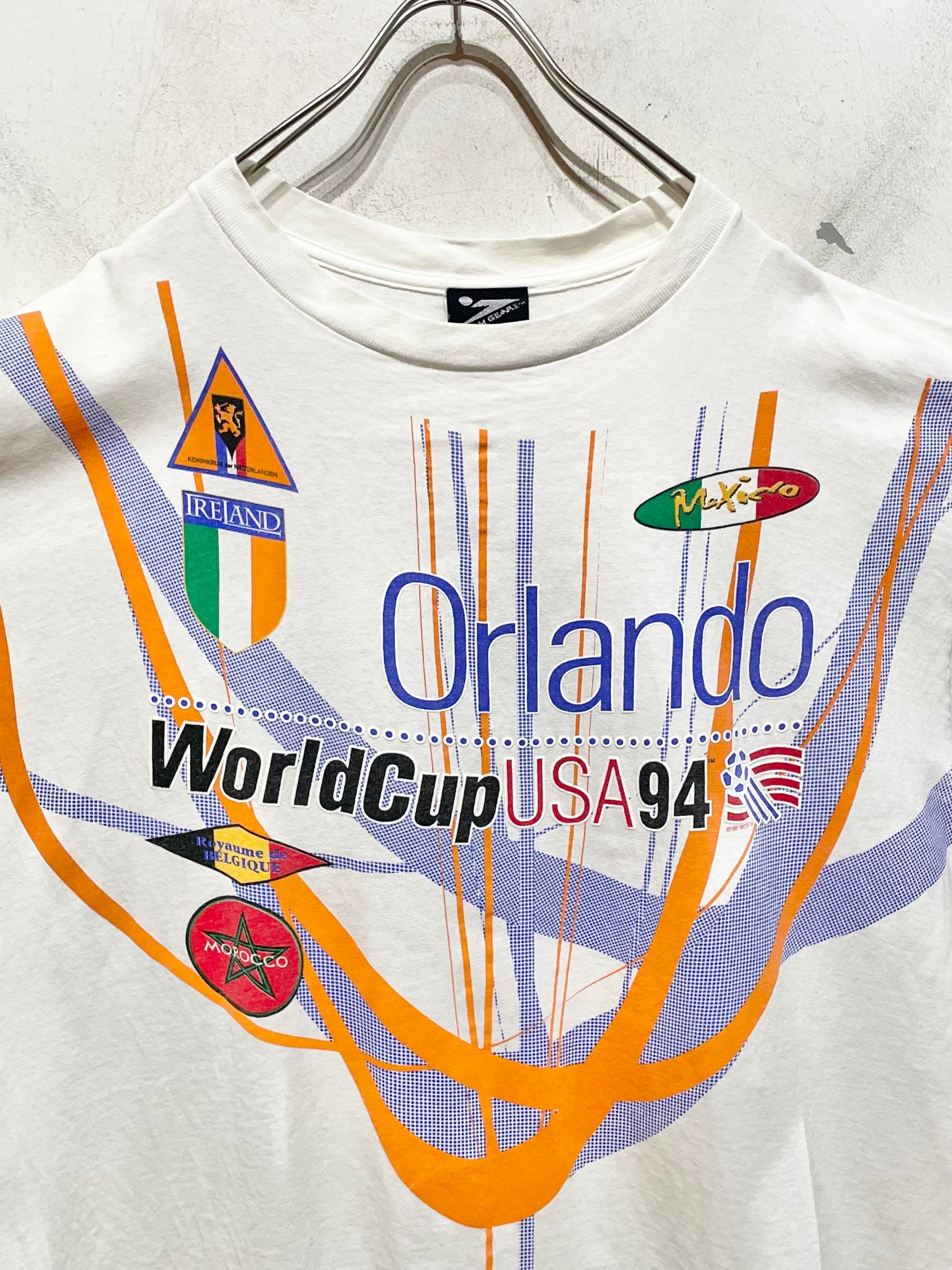 90's “WorldCupUSA94” Print Tee「SINGLE STITCH」 | RENGA CLOTHING STORE