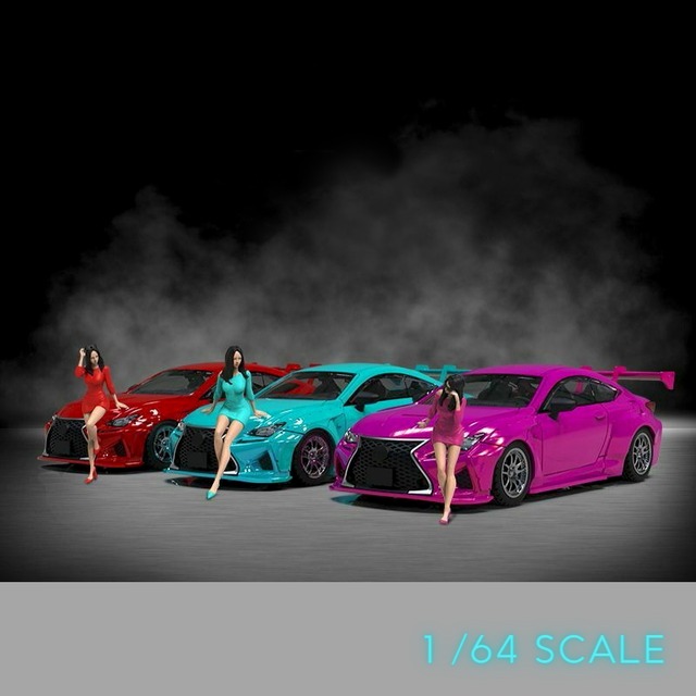 TIME MICRO LEXUS RCF WIDE BODY with Figure 1/64